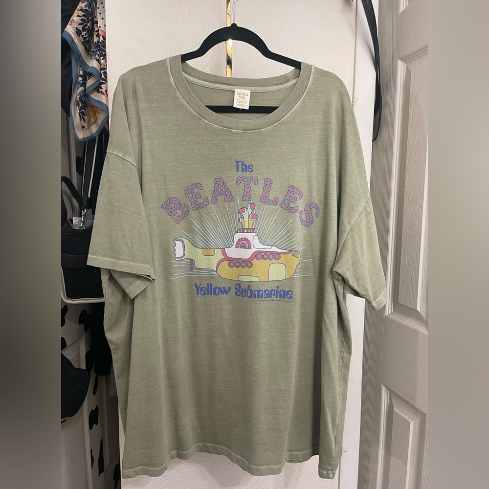 AE oversized the beatles graphic tee